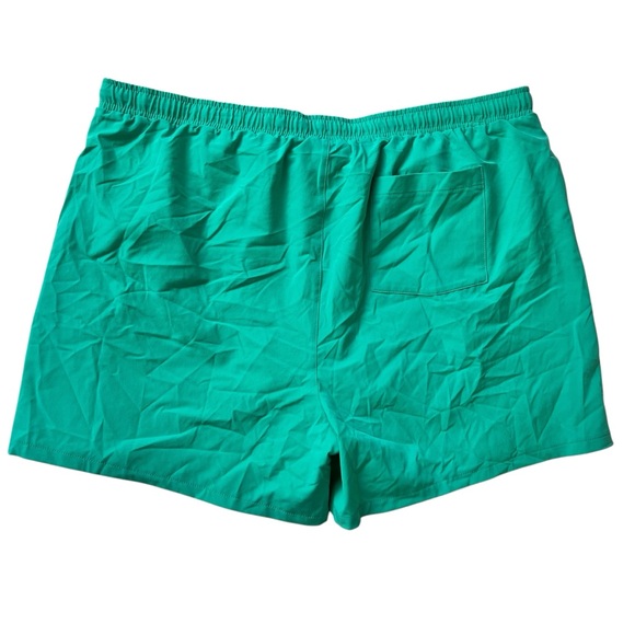 Mens Open Edit Swim Trunks In Blue Green Size XL NWOT - Picture 2 of 4